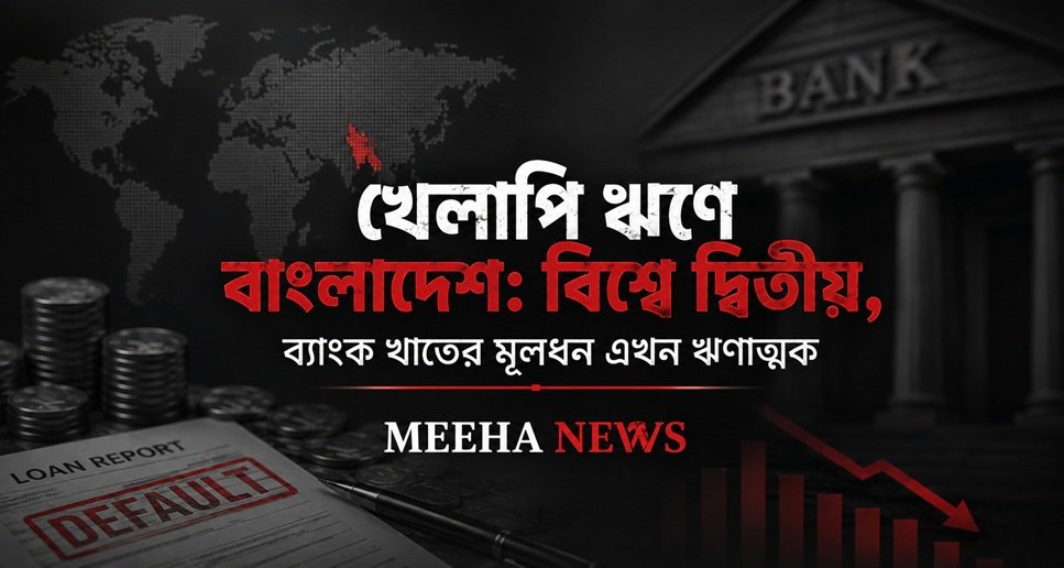 খেলাপি ঋণে বিশ্বে দ্বিতীয় বাংলাদেশ, ব্যাংক মূলধন ঋণাত্মক