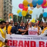 চক্ষু হাসপাতালের সামনে র‍্যালি দিয়ে খুলনায় শুরু লায়ন্সের ‘সার্ভিস মাস’